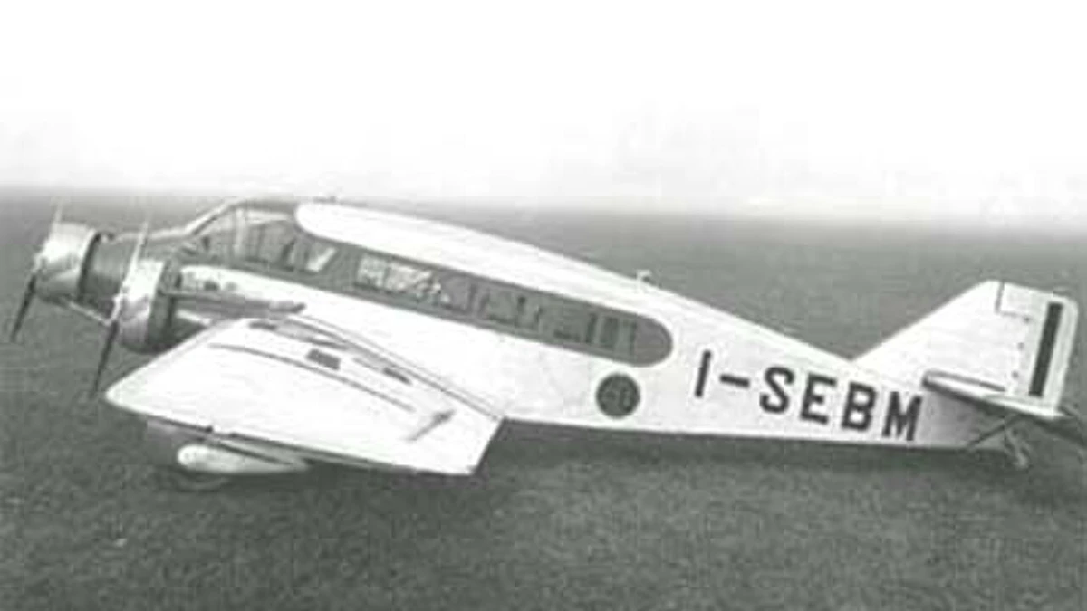 Foto schema e livrea ufficiale del modello di aereo Breda Ba.32