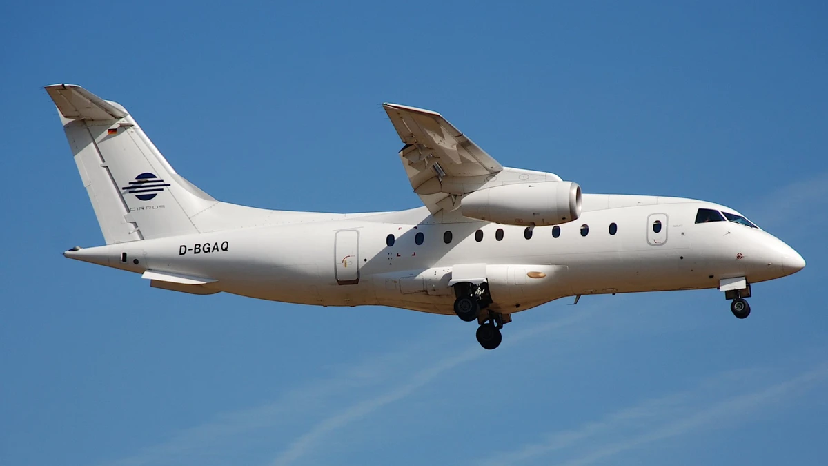 Foto schema e livrea ufficiale del modello di aereo Dornier Dornier 328JET