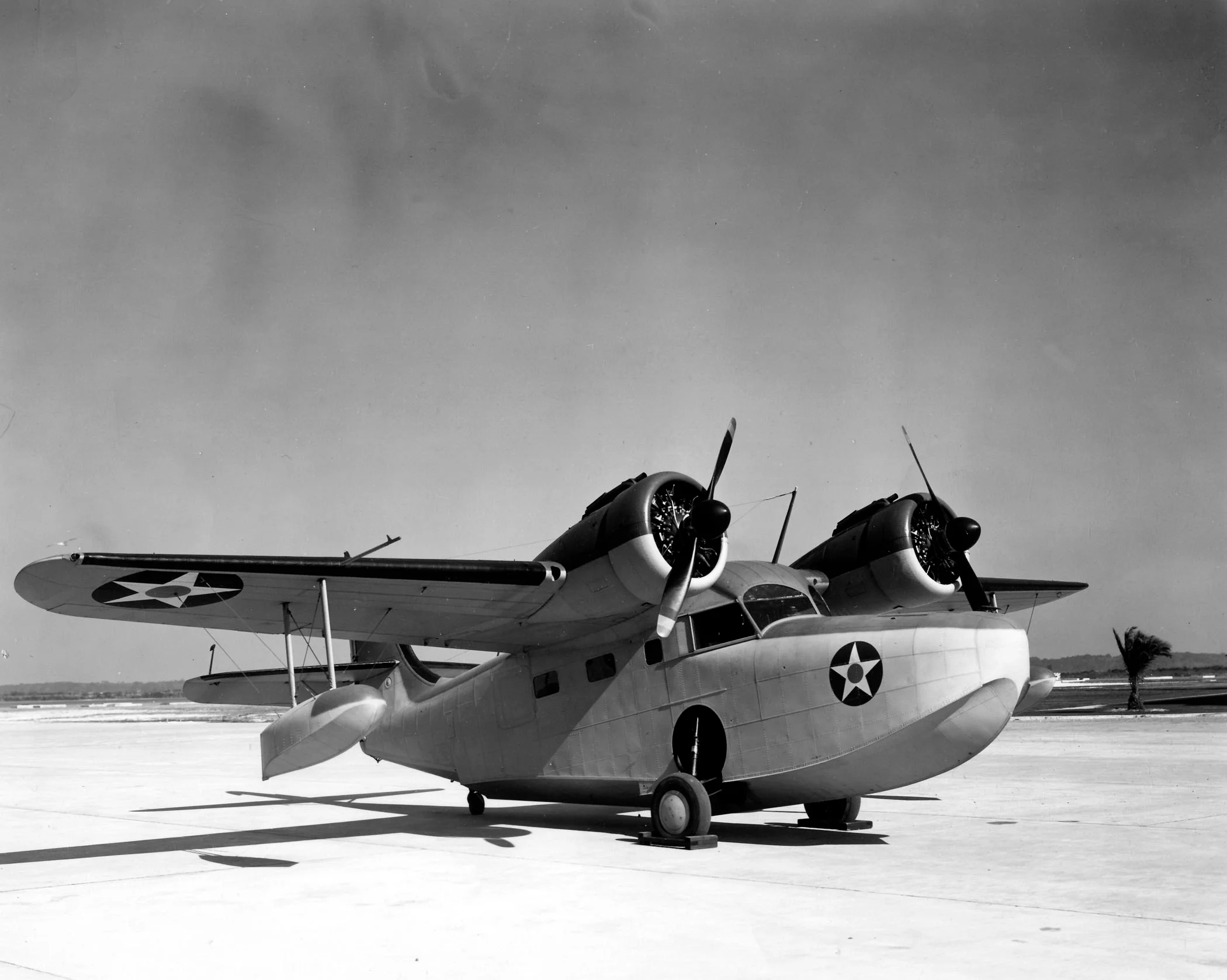 Foto schema e livrea ufficiale del modello di aereo Grumman G-21 Goose