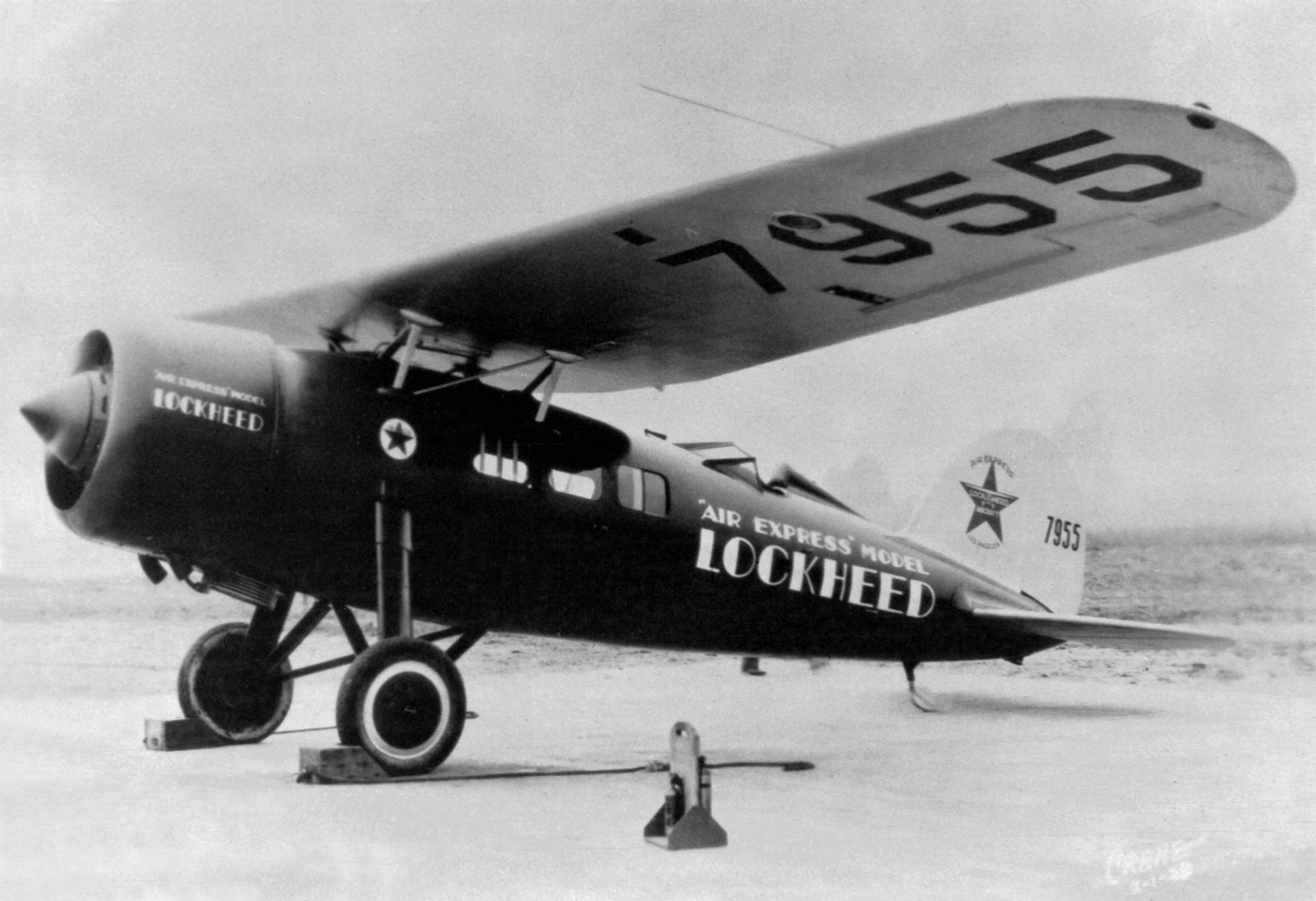 Foto schema e livrea ufficiale del modello di aereo Lockheed Air Express