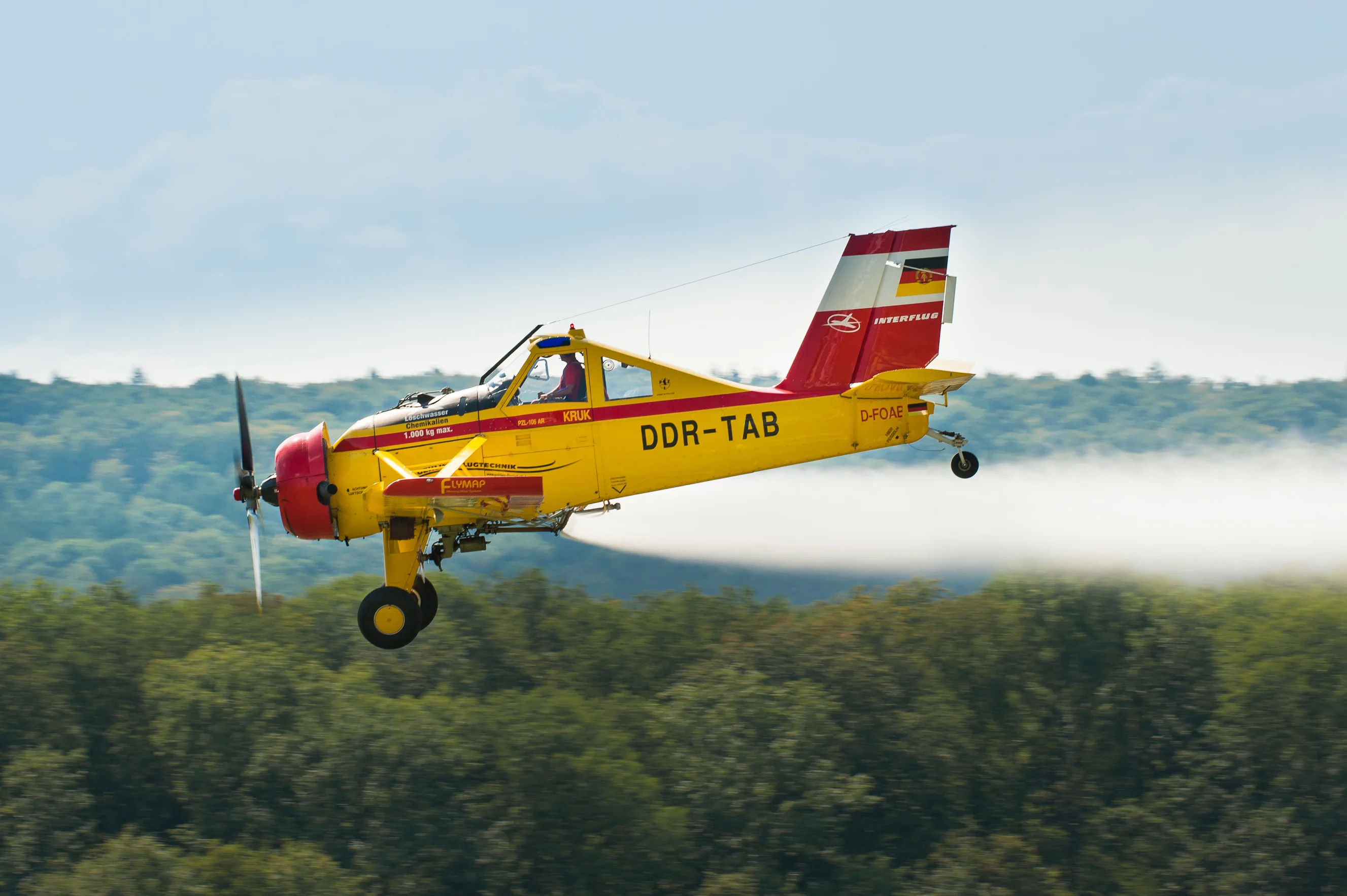 Foto schema e livrea ufficiale del modello di aereo PZL PZL-106 Kruk