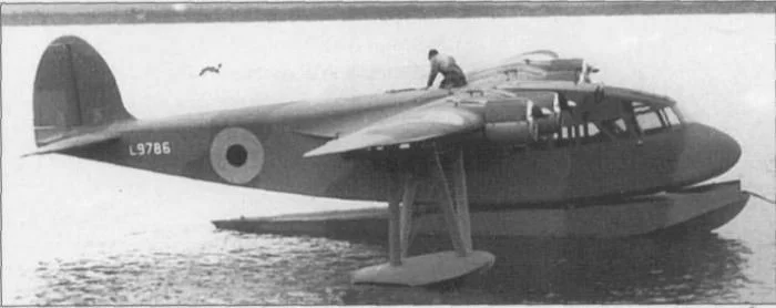 Foto schema e livrea ufficiale del modello di aereo Short Brothers Short Scion Senior