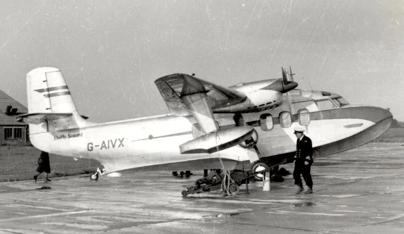 Foto schema e livrea ufficiale del modello di aereo Short Brothers Short Sealand