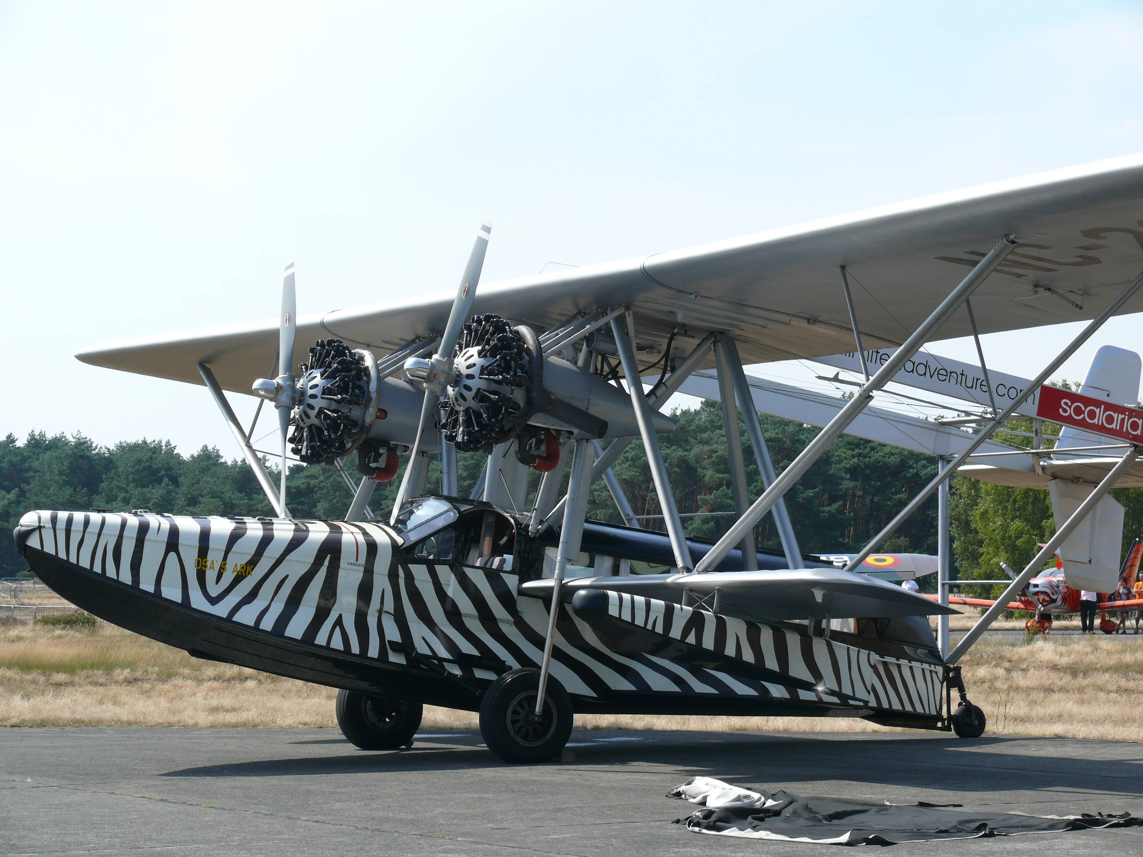 Foto schema e livrea ufficiale del modello di aereo Sikorsky S-38