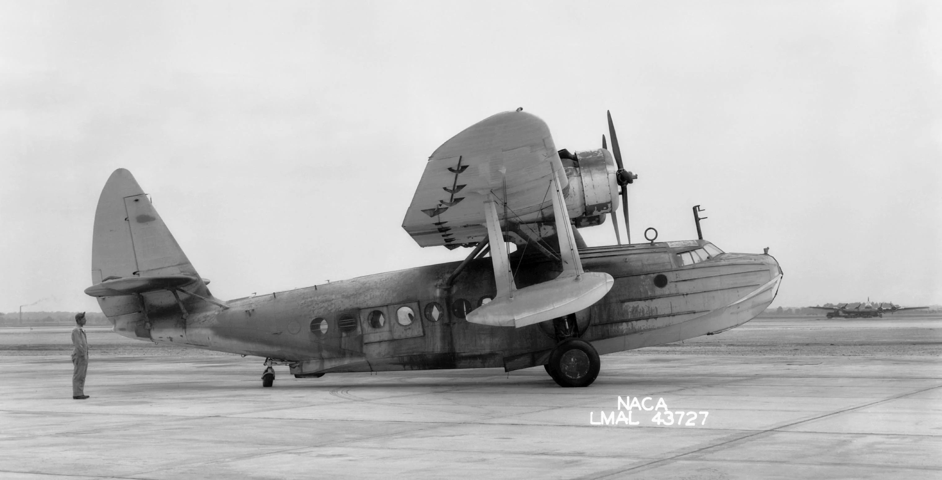 Foto schema e livrea ufficiale del modello di aereo Sikorsky S-43